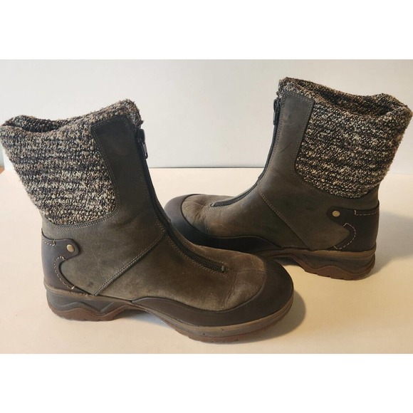 MERELL Women's Bungee Cord Performance Waterproof Olive Green Winter Boots Sz. 7 - Picture 1 of 8